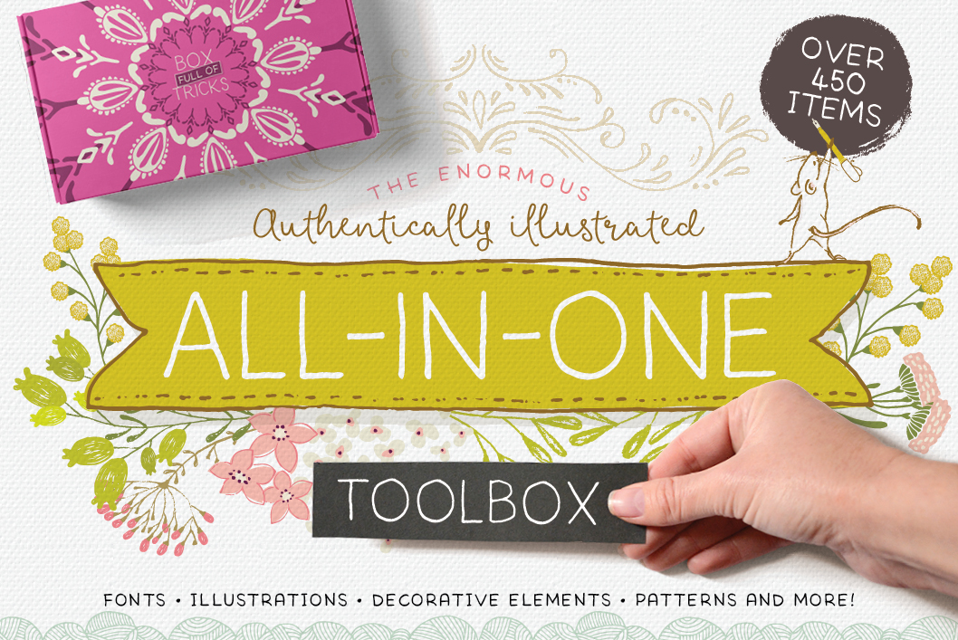 All-in-One graphic design toolbox by Lisa Glanz