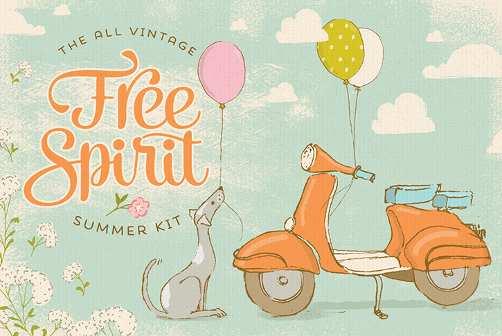 Free Spirit Vintage Summer Kit
