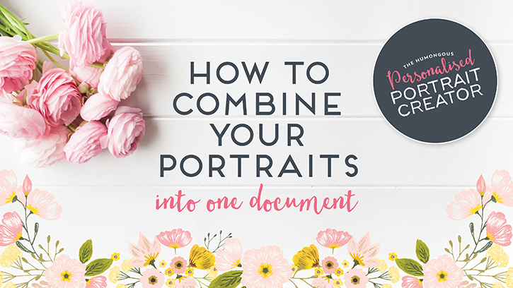 How to combine your portraits into one document