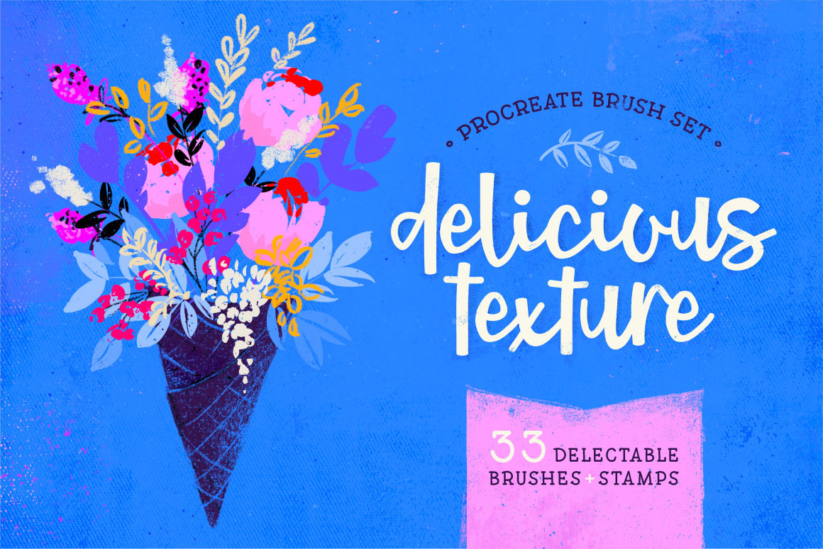 Delicious Texture – Brushes & Stamps for Procreate®