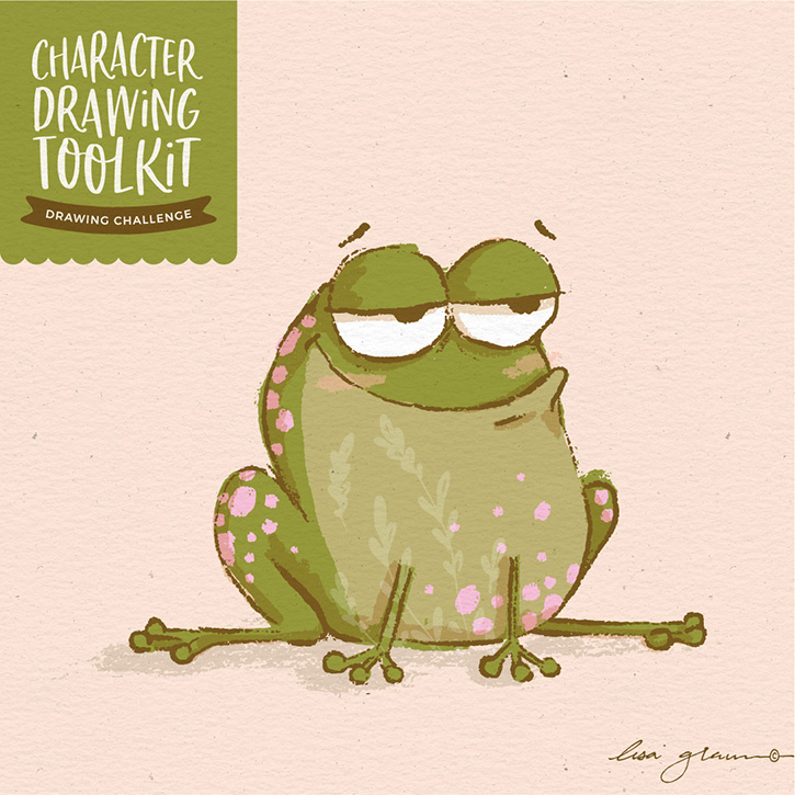 Character Drawing Challenge #43: Froggie