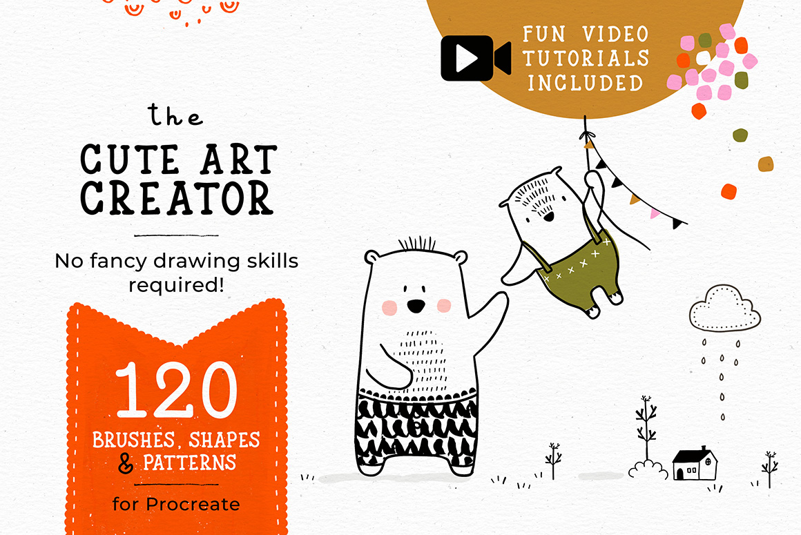 Make Cute Art – no fancy drawing skills required