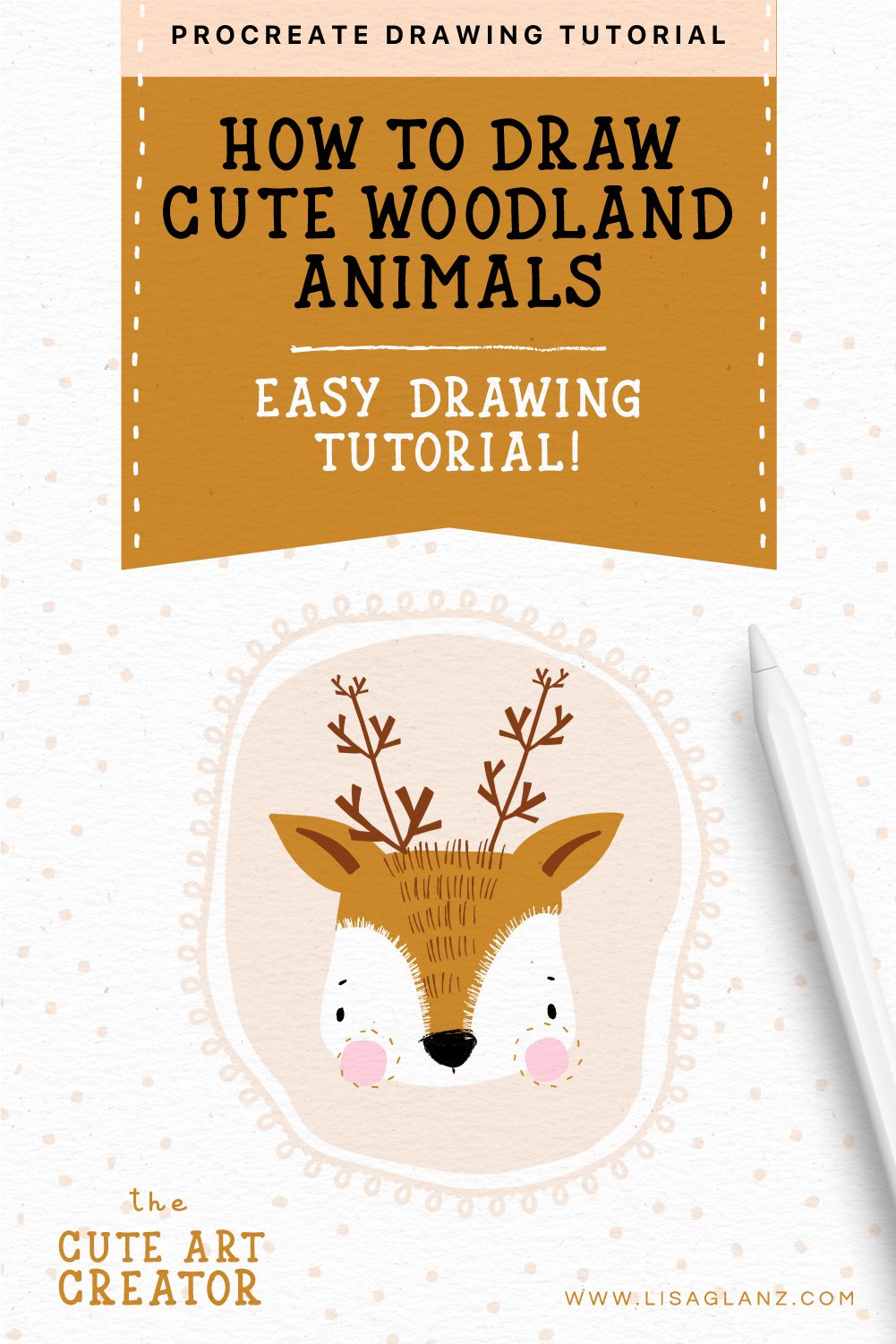How to draw cute woodland animals – an easy drawing tutorial