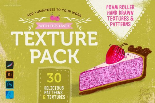 Texture brush pack for Procreate