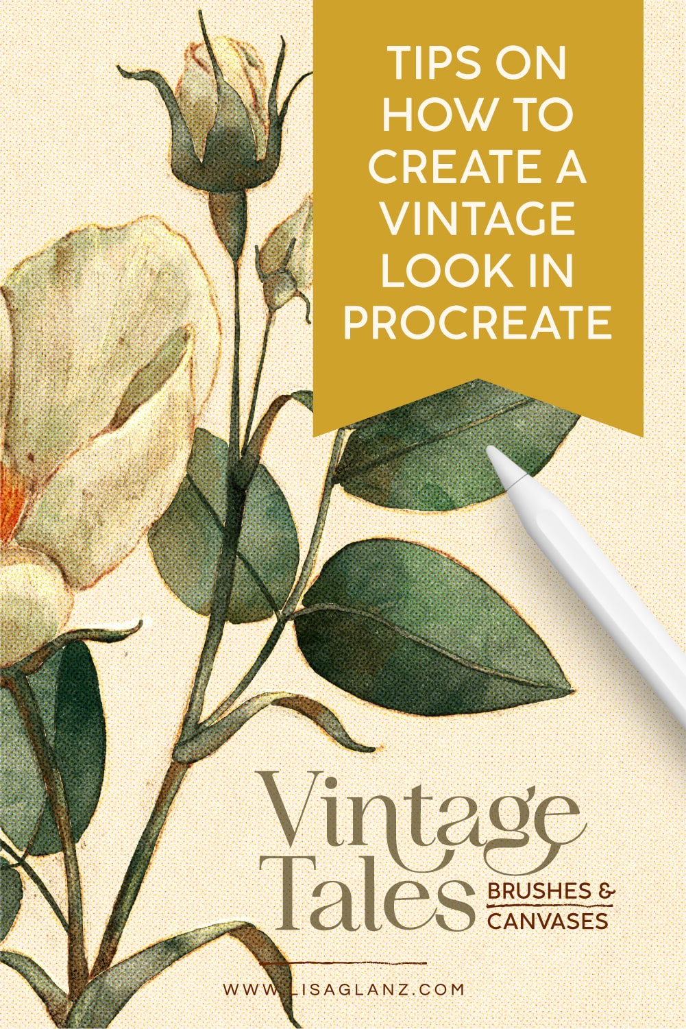 Tips on how to create a vintage look in Procreate