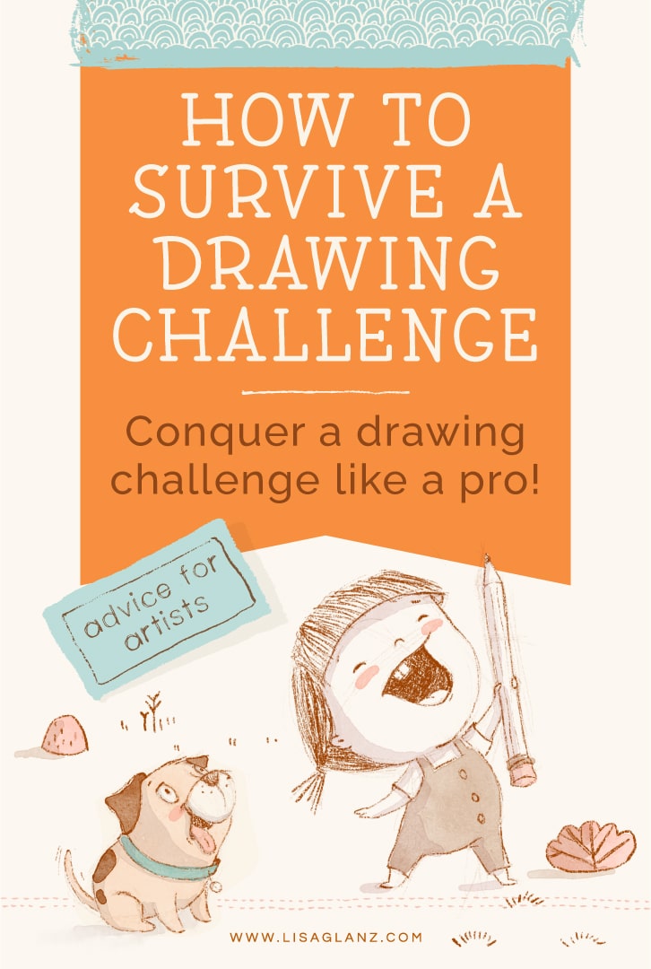 How to survive a drawing challenge