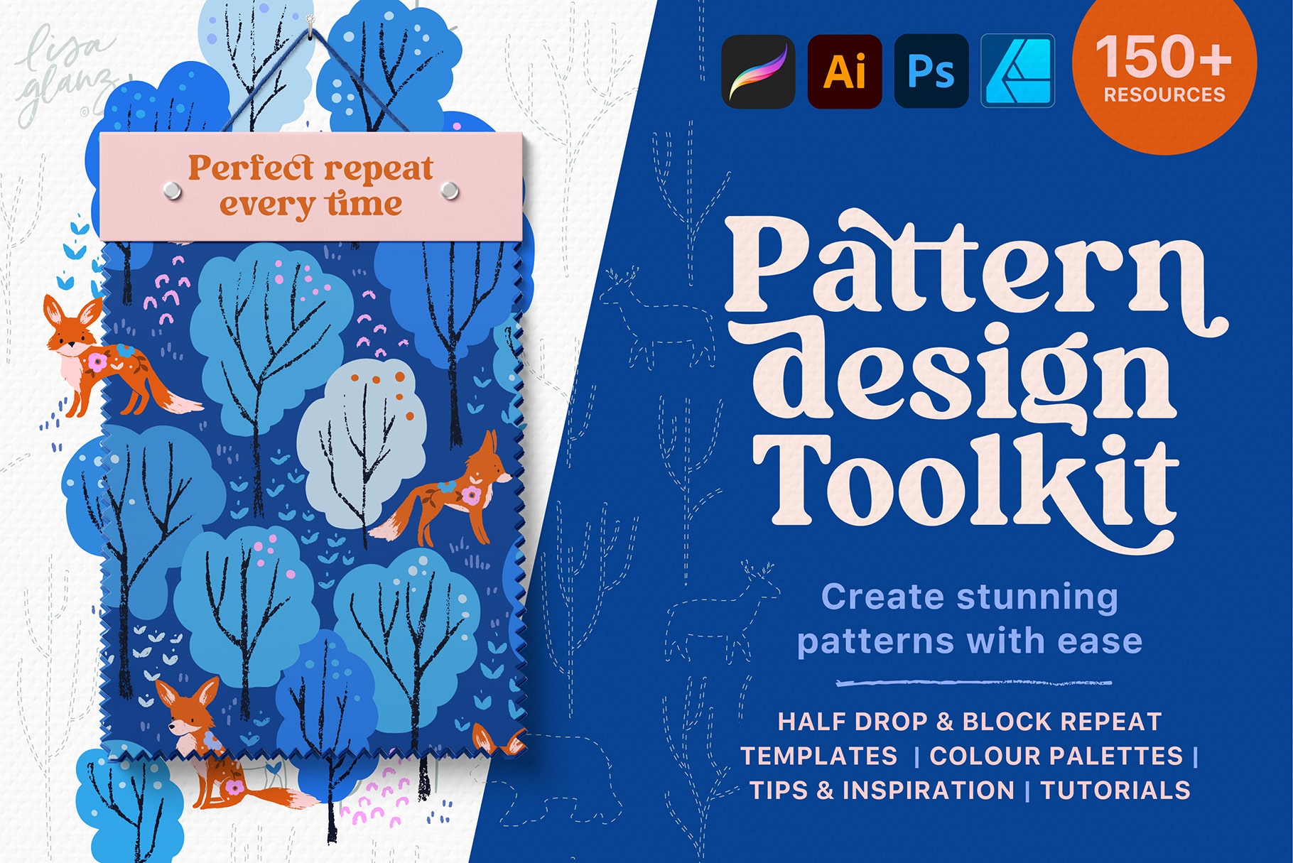 Pattern Design Toolkit – templates for creating the perfect repeat