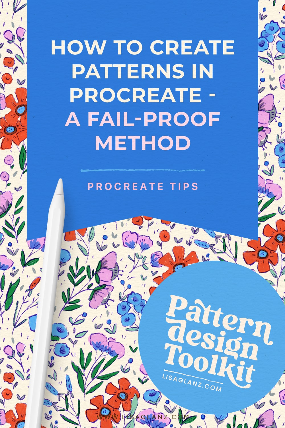 How to create patterns in Procreate – A fail-proof method!