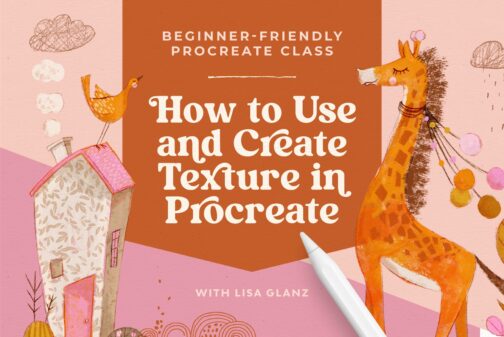 How to use and create texture in Procreate