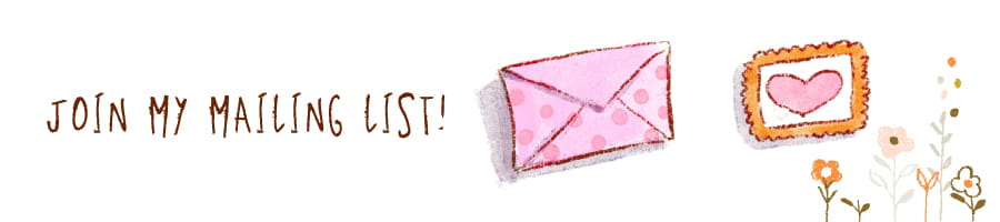 join my mailing list